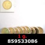 1 gramme d'or pur - Vera Valor (LSP) 