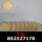 1 gramme d'or pur - Vera Valor (LSP) 