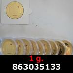 1 gramme d'or pur - Vera Valor (LSP) 