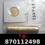 1 gramme d'or pur - Napoléon (LSP) 20 Francs