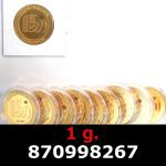 1 gramme d'or pur - Vera Valor (LSP) 
