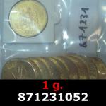 1 gramme d'or pur - 50 Pesos Mexique (LSP) 
