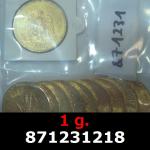 1 gramme d'or pur - 50 Pesos Mexique (LSP) 