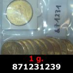 1 gramme d'or pur - 50 Pesos Mexique (LSP) 