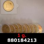 1 gramme d'or pur - Vera Valor (LSP) 