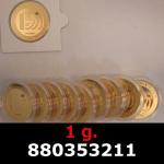1 gramme d'or pur - Vera Valor (LSP) 