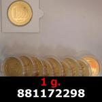 1 gramme d'or pur - Vera Valor (LSP) 