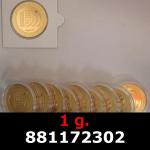 1 gramme d'or pur - Vera Valor (LSP) 