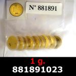 1 gramme d'or pur - Vera Valor (LSP) 