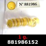 1 gramme d'or pur - Vera Valor (LSP) 