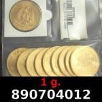 1 gramme d'or pur - 50 Pesos Mexique (LSP) 