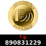 1 gramme d'or pur - Vera Valor (LSP) 