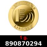 1 gramme d'or pur - Vera Valor (LSP) 