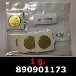 1 gramme d'or pur - Vera Valor (LSP) 
