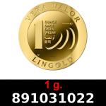 1 gramme d'or pur - Vera Valor (LSP) 