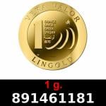 1 gramme d'or pur - Vera Valor (LSP) 