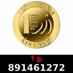 1 gramme d'or pur - Vera Valor (LSP) 