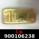 1 gramme d'or pur (Lingot LSP) 