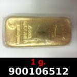 1 gramme d'or pur (Lingot LSP) 