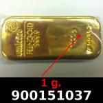 1 gramme d'or pur (Lingot LSP) 