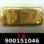 1 gramme d'or pur (Lingot LSP) 
