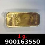 1 gramme d'or pur (Lingot LSP) 