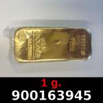 1 gramme d'or pur (Lingot LSP) 