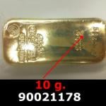 10 grammes d'or pur (LSP) 