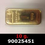 10 grammes d'or pur (LSP) 