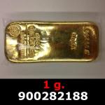 1 gramme d'or pur (Lingot LSP) 