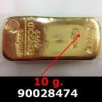 10 grammes d'or pur (LSP) 