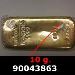 10 grammes d'or pur (LSP) 