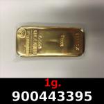 1 gramme d'or pur (Lingot LSP) 