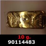 10 grammes d'or pur (LSP) 