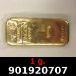 1 gramme d'or pur (Lingot LSP) 