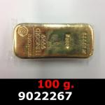 100 grammes d'or pur (LSP) 