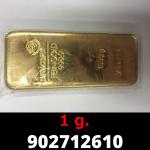 1 gramme d'or pur (Lingot LSP) 