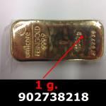 1 gramme d'or pur (Lingot LSP) 