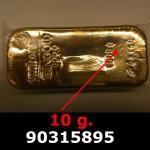 10 grammes d'or pur (LSP) 