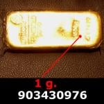 1 gramme d'or pur (Lingot LSP) 