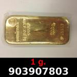 1 gramme d'or pur (Lingot LSP) 