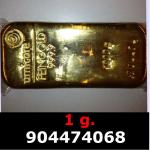 1 gramme d'or pur (Lingot LSP) 