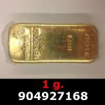 1 gramme d'or pur (Lingot LSP) 