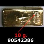 10 grammes d'or pur (LSP) 