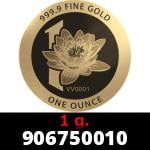 1 gramme d'or pur - Vera Valor (LSP - Cours Légal) 