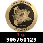 1 gramme d'or pur - Vera Valor (LSP - Cours Légal) 