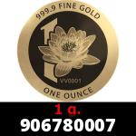 1 gramme d'or pur - Vera Valor (LSP - Cours Légal) 