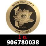 1 gramme d'or pur - Vera Valor (LSP - Cours Légal) 