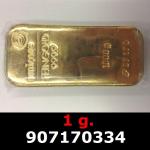 1 gramme d'or pur (Lingot LSP) 