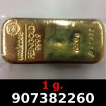 1 gramme d'or pur (Lingot LSP) 
